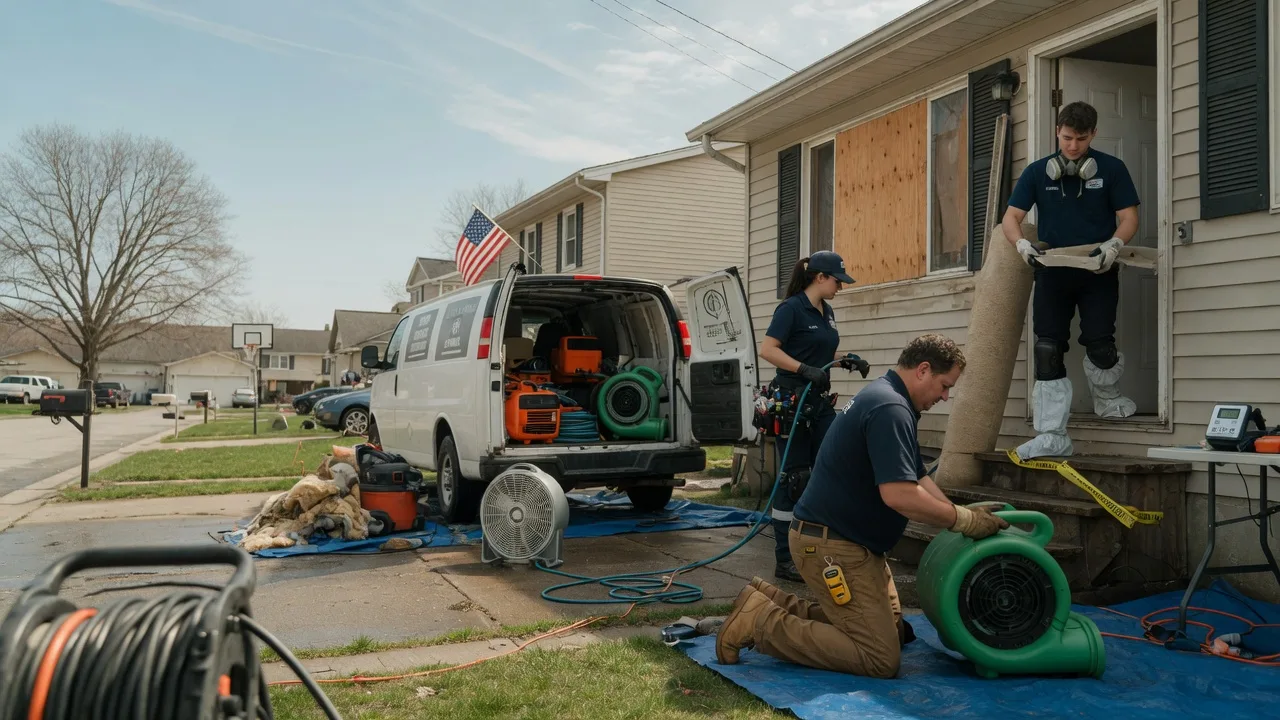 Water Damage Restoration in Hinckley, IL near me